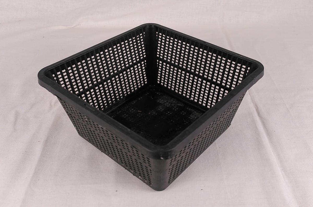 Gitterkorb 19cm  x 19cm - Pflanzkorb, viereckig