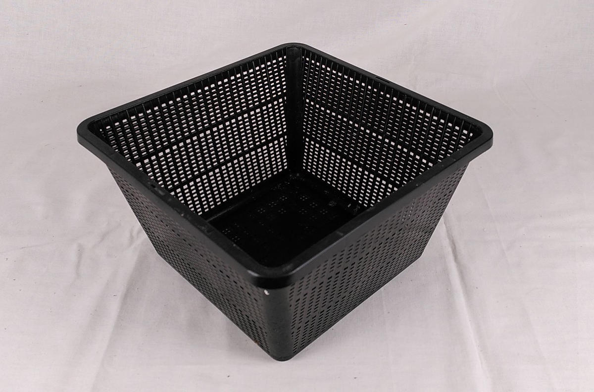 Gitterkorb 23cm x 23cm - Pflanzkorb, viereckig