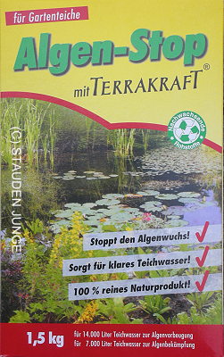 Algen-Stop mit Terrakraft(R) - für Gartenteiche