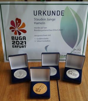 Auszeichnungen Bundesgartenschau 2021 Erfurt